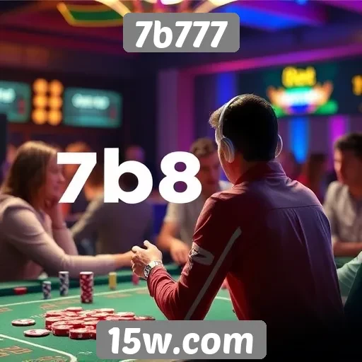 Jogos ao vivo no 7b777 proporcionam interação real